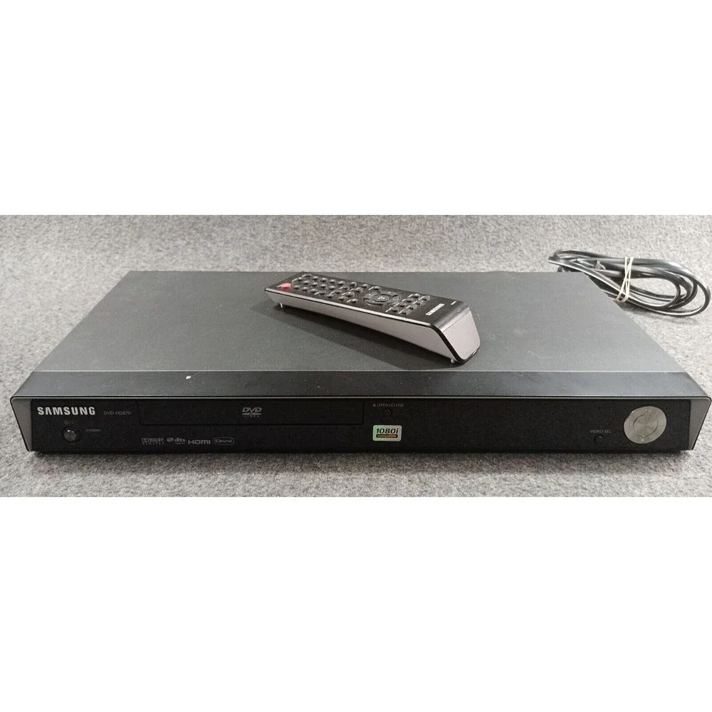 Samsung DVD-HD870 1080i DVD Player With Original Remote Tested Working